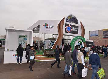 Recycling pavilion in Indiaplast 2019